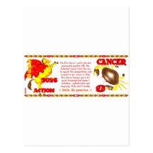 Valxart 1966 Cancer de zodiaque de 2026 moutons du Cartes Postales