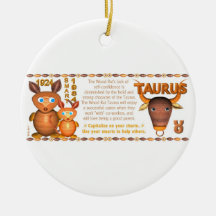 Valxart 1984 2044 Taureaux nés par zodiaque de Woo Décorations Pour Sapins De Noël