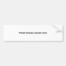 vampier bumpersticker