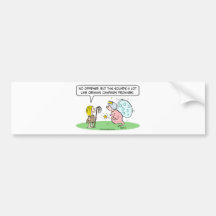 van de beloftencinderella van de obamacampagne de  bumpersticker