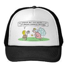 van de beloftencinderella van de obamacampagne de  trucker pet
