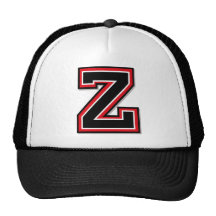 Van de brief het "Z" monogram Pet