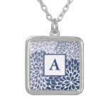 Van de chrysant (het Blauwe) Ketting