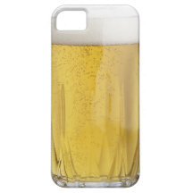 Van de het glas grappig drank van het bier van de  iPhone 5 Case-Mate hoesje