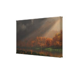Van de "Indische Zomer" het Verpakte Canvas Stretched Canvas Print