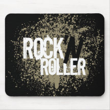 Van de rots de "n" Rol mousepad Muismatten