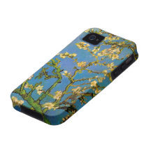 Van Gogh; De tot bloei komende Boom van de Amandel Case-Mate iPhone 4 Hoesjes