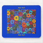 Van Gogh fleurit Mousepad 2 Tapis De Souris