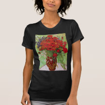 Van Gogh ; La vie toujours : Pavots et marguerites T-shirt