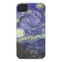 Van Gogh Starry Nacht iPhone 4 Cases