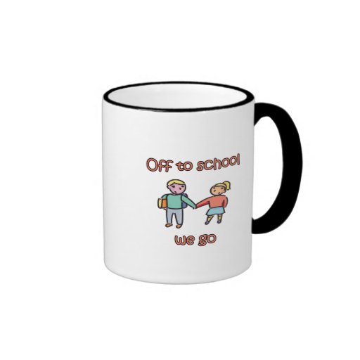 Van naar School gaan wij Koffie Beker