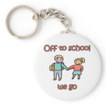 Van naar School gaan wij sleutelhangers
