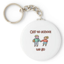 Van naar School gaan wij sleutelhangers