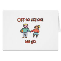 Van naar School gaan wij kaarten