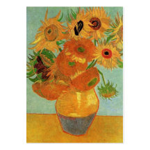 Vase avec douze tournesols, Vincent van Gogh. Cartes De Visite Professionnelles