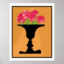 vase et visages