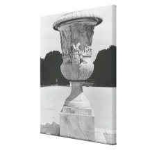 Vase monumental toile tendue
