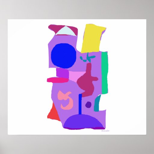 Vase pourpre posters