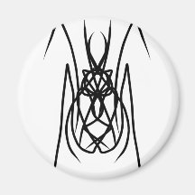 Vector Ontwerp "Spin " Koelkast Magneetje