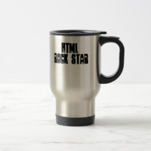 Vedette du rock de HTML Tasses