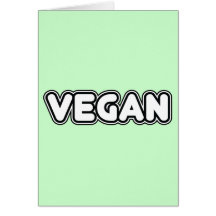 Végétalien Cartes De Vœux