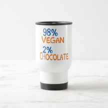 Végétalien de 98 pour cent mugs
