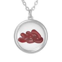 Végétalien de végétarien d'amant d'haricot de hari pendentif
