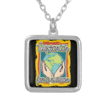 Végétarien pour une raison collier