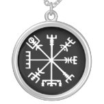 Vegvísir (het Kompas van Viking) Persoonlijke Ketting