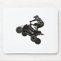vélo de quadruple tapis de souris