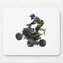 vélo de quadruple tapis de souris