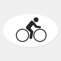 Vélo de recyclage adhésif