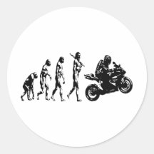 vélo d'évolution autocollants