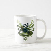 vélo-écrou tasse à café