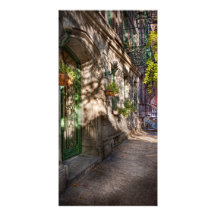 Vélo - NY - Greenwich Village - le secteur vert Cartes Avec Photo
