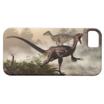 Velociraptors die de Oever rondsnuffelen Case-Mate iPhone 5 Hoesjes