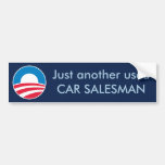 Vendeur de voiture d'occasion (Obama) Adhésif Pour Voiture