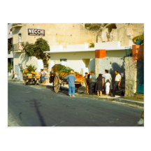 Vendeur végétal, Salerno Carte Postale