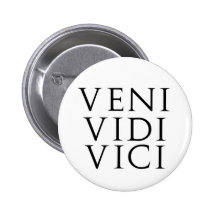 Veni Vidi Vici Buttons