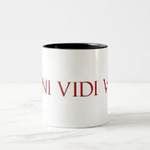 Veni Vidi Vici Koffie Bekers