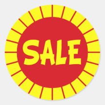 Vente Autocollants Ronds