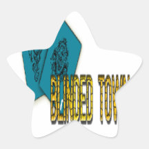 Verblinde Stad Stickers