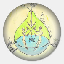 Verdwijn aan Zwarte Ronde Stickers langzaam