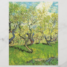Verger dans la fleur, Vincent van Gogh. Prospectus