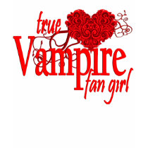 Véritable fille de fan de vampire