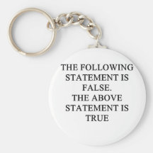 véritable proverbe faux de logique porte-clefs