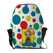 Verjaardag Cupcake - Airedale Schooltas