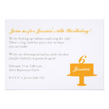 Verjaardag Custom Uitnodging