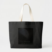verlaat zijn teken 2 canvas tas