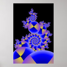 Verlichte Gebieden III Poster
